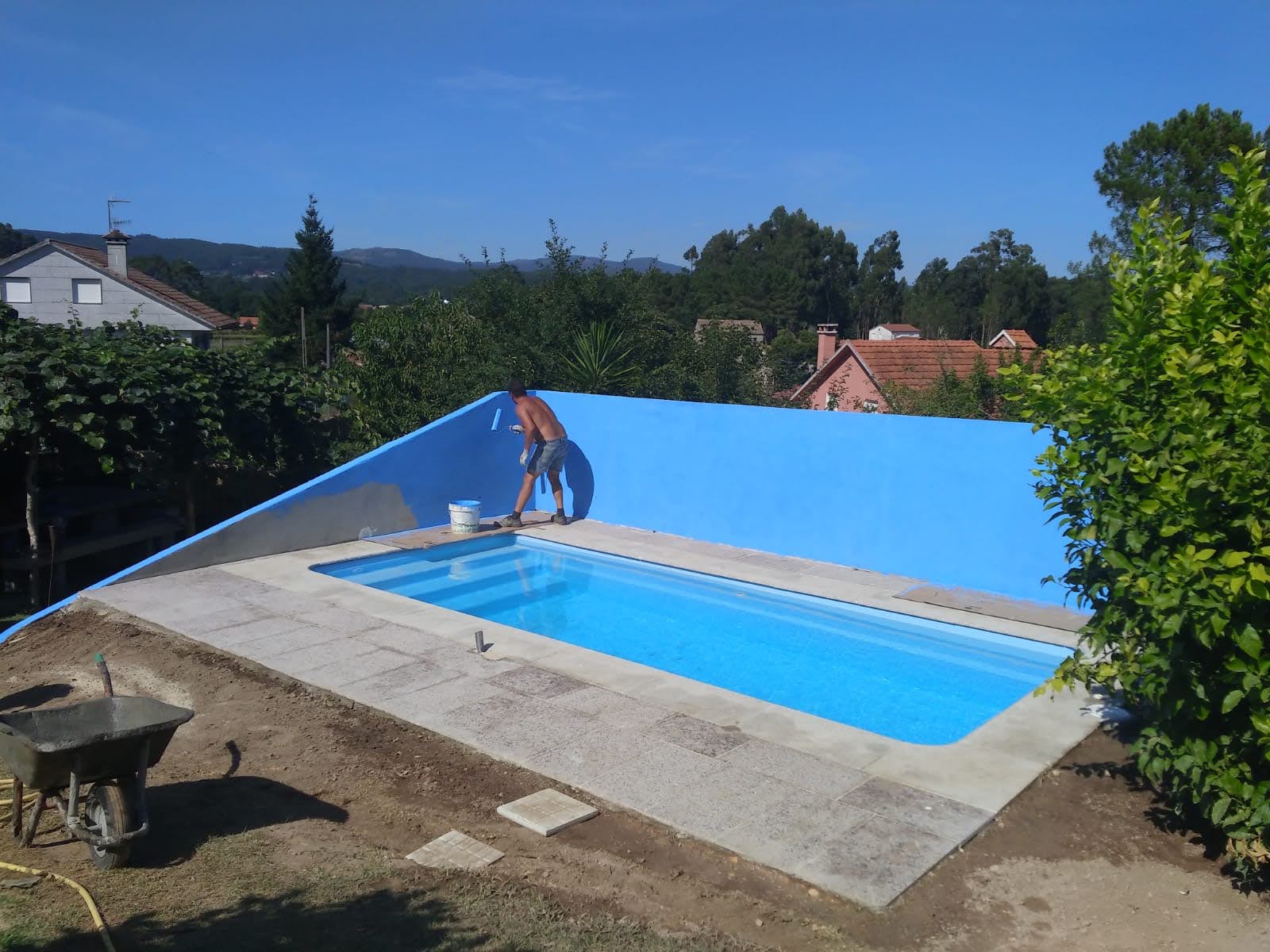 Construcción piscina